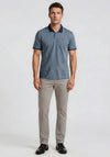 Bugatti Birdeye Knit Polo Shirt, Forest Green