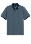 Bugatti Birdeye Knit Polo Shirt, Forest Green