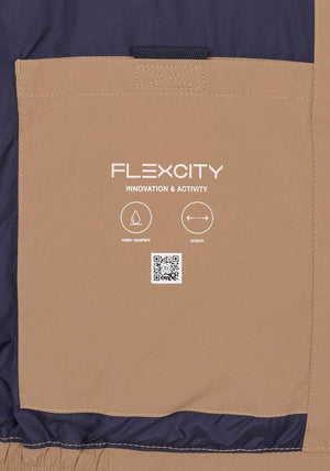 Bugatti Flexcity Lightweight Short Jacket, Beige