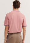 Bugatti Tipped Polo Shirt, Salmon Pink