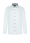 Bugatti Oxford Plain Shirt, White
