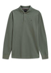 Bugatti Long Sleeve Polo Shirt, Green