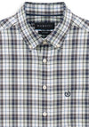 Bugatti Plaid Shirt, Olive & Black