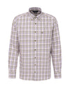Bugatti Check Shirt, Green Multi