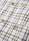 Bugatti Check Shirt, Green Multi