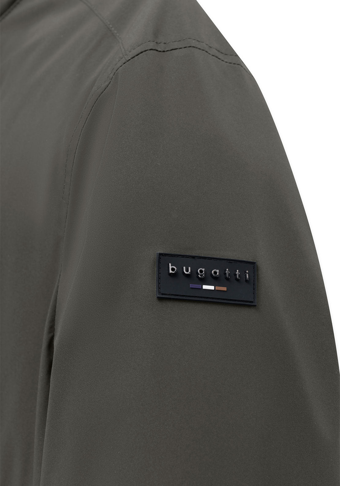 Bugatti Full Zip Casual Jacket, Green
