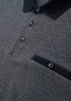 Bugatti Long Sleeve Polo Shirt, Navy