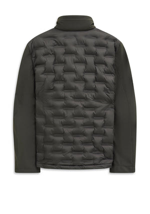 Bugatti Quilted Contrast Jacket, Grey