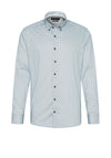 Bugatti Oxford Geometric Dot Print Shirt, Light Blue