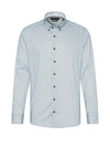 Bugatti Oxford Geometric Dot Print Shirt, Light Blue