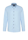 Bugatti Oxford Plain Shirt, Light Blue