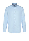Bugatti Oxford Plain Shirt, Light Blue