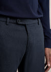 Bugatti Cashmere Feel Cotton Chinos, Navy