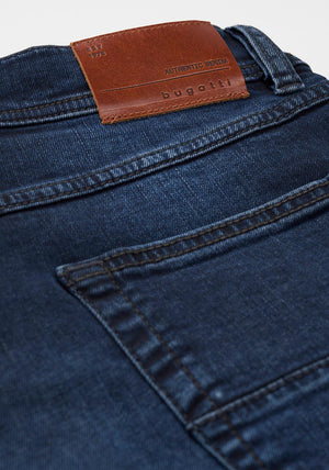 Bugatti Authentic Denim Regular Fit Jeans, Dark Blue