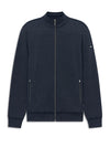Bugatti Mirco Print Full Zip Sweatshirt, Navy