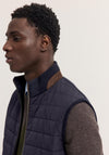 Bugatti Contrast Padded Gilet, Navy