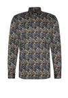 Bugatti Autumnal Shirt, Navy