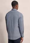 Bugatti Geo Print Shirt, Blue Multi