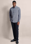 Bugatti Geo Print Shirt, Blue Multi