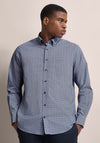 Bugatti Geo Print Shirt, Blue Multi