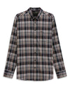 Bugatti Multi Check Shirt, Burgundy Multi