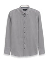 Bugatti Geo Abstract Print Shirt, Navy & White