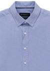 Bugatti Micro Print Shirt, Blue