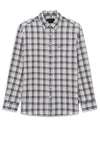 Bugatti Plaid Shirt, Beige & Black