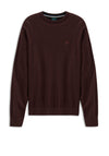 Bugatti Crew Neck Sweater, Burgundy