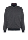 Bugatti Pattern Full Zip Sweatshirt, Fig Multi