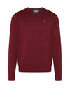 Bugatti V Neck Sweater, Bordeaux