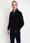 Bugatti Troyer Half Zip Sweatshirt, Navy