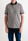 Bugatti Printed Polo Shirt, Sand