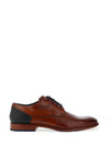 Bugatti Mansueto Flex Leather Formal Shoes, Cognac