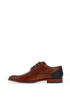 Bugatti Mansueto Flex Leather Formal Shoes, Cognac