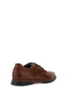 Bugatti Casual Leather Shoes, Cognac