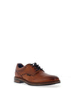 Bugatti Leather Formal Shoes, Cognac