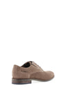 Bugatti Texture Lace Up Casual Shoes, Taupe