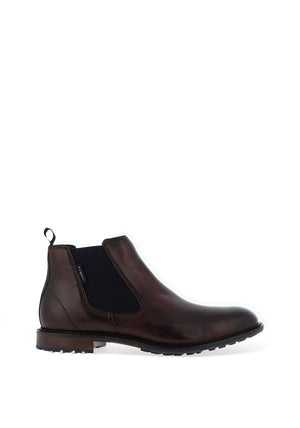 Bugatti Chelsea Boots, Dark Brown