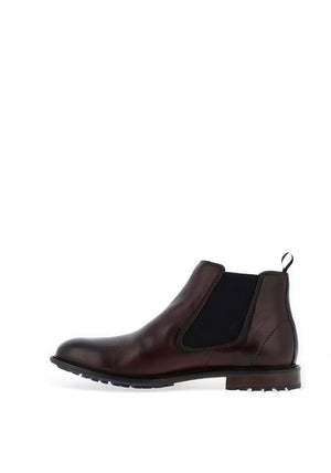 Bugatti Chelsea Boots, Dark Brown