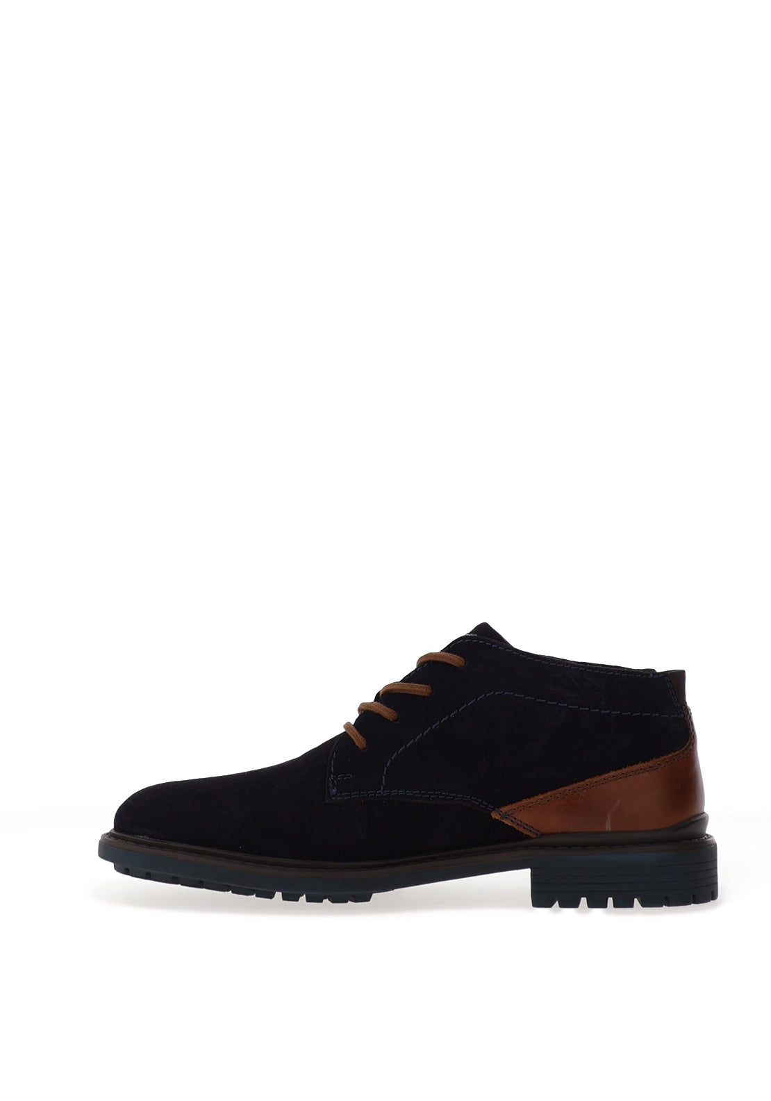 Bugatti Suede Chukka Boots, Dark Blue