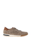 Bugatti Perforated Trainers, Taupe