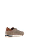 Bugatti Perforated Trainers, Taupe