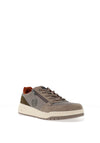 Bugatti Side Zip Chunky Trainers, Taupe Multi