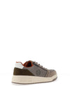 Bugatti Side Zip Chunky Trainers, Taupe Multi