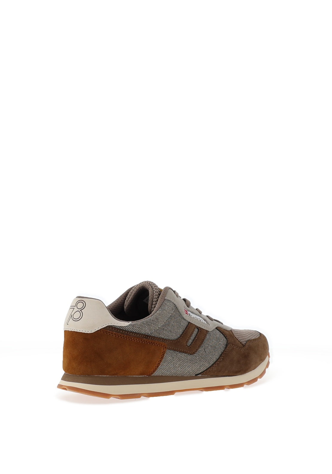 Bugatti Textured Laced Trainers, Brown
