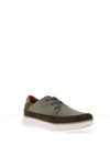 Bugatti Lace Up Casual Shoes, Dark Green