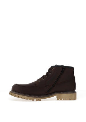 Bugatti Lace Up Ankle Boots, Brown