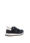 Bugatti Size Zip Trainers, Dark Blue