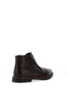 Bugatti Side Zip Boots, Medium Brown